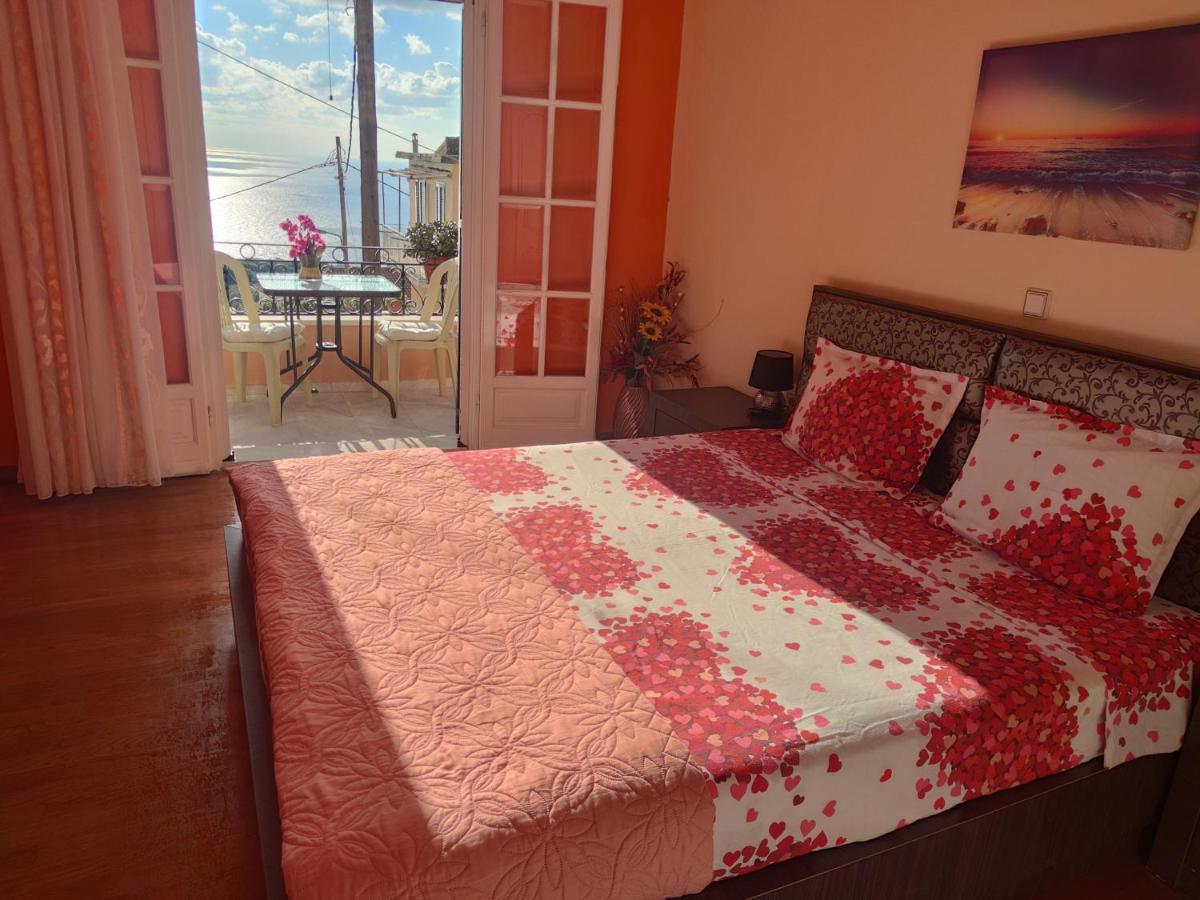 Marios Apartment Lákones Dış mekan fotoğraf